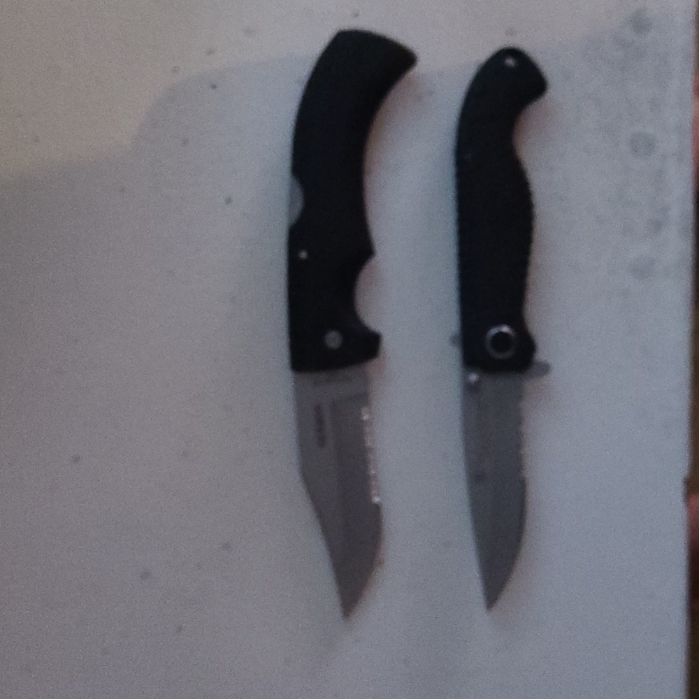 Gerber and Smith and Wesson knives
